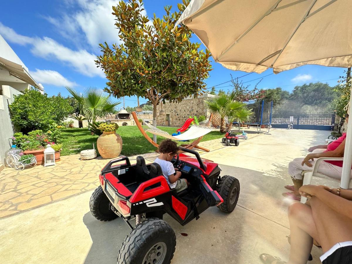 Bio Garden Stonehouse Villa Gonia Exterior foto