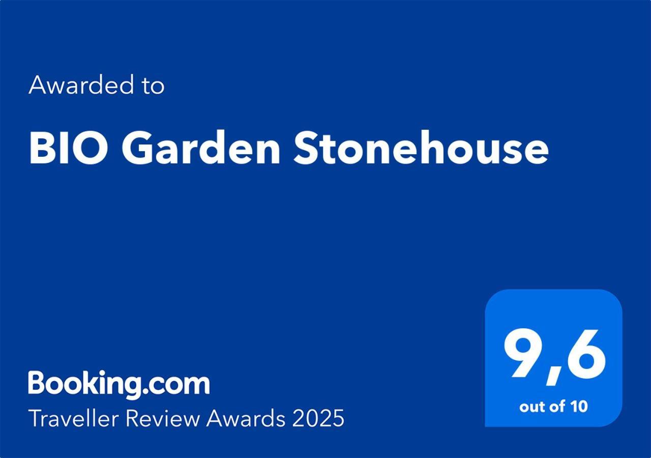 Bio Garden Stonehouse Villa Gonia Exterior foto